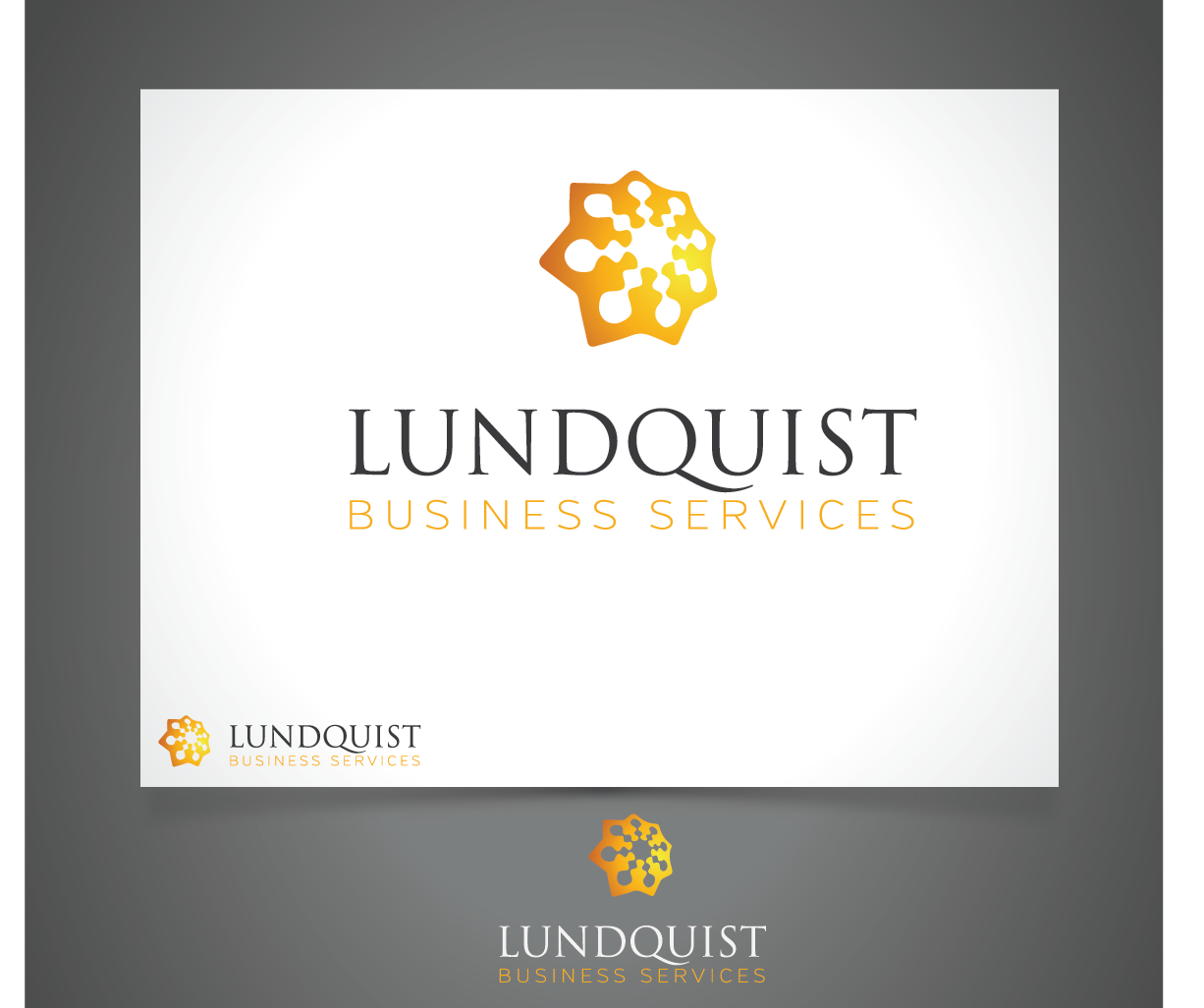 Logo-Design von Blind für Lundquist Business Services | Design #2143499