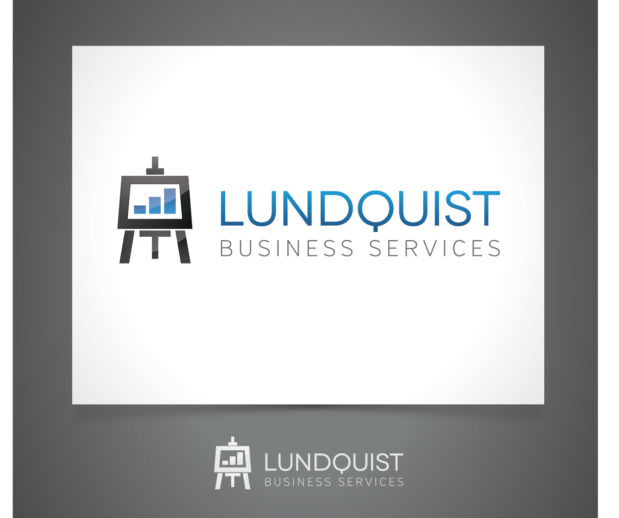 Logo Design by Blind for Lundquist Business Services | Design #2149721