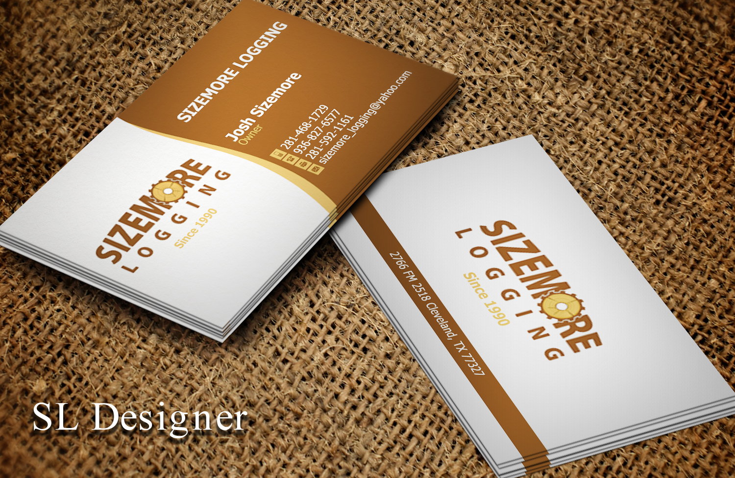 Business Card Design by SL Designer for this project | Design #9807160