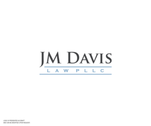 JM Davis Law PLLC | Logo Design by Gridline Concepts