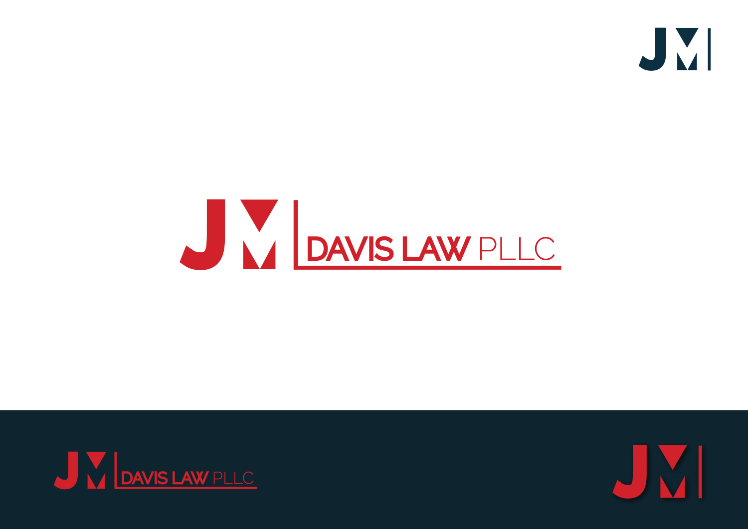 Logo Design by dm.design for JM Davis Law PLLC | Design #9817187