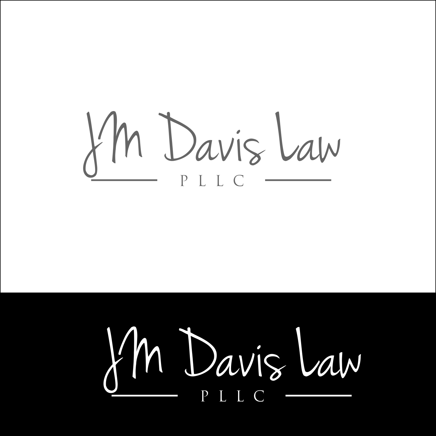 Logo-Design von JM GRAPHICS für JM Davis Law PLLC | Design #9851815