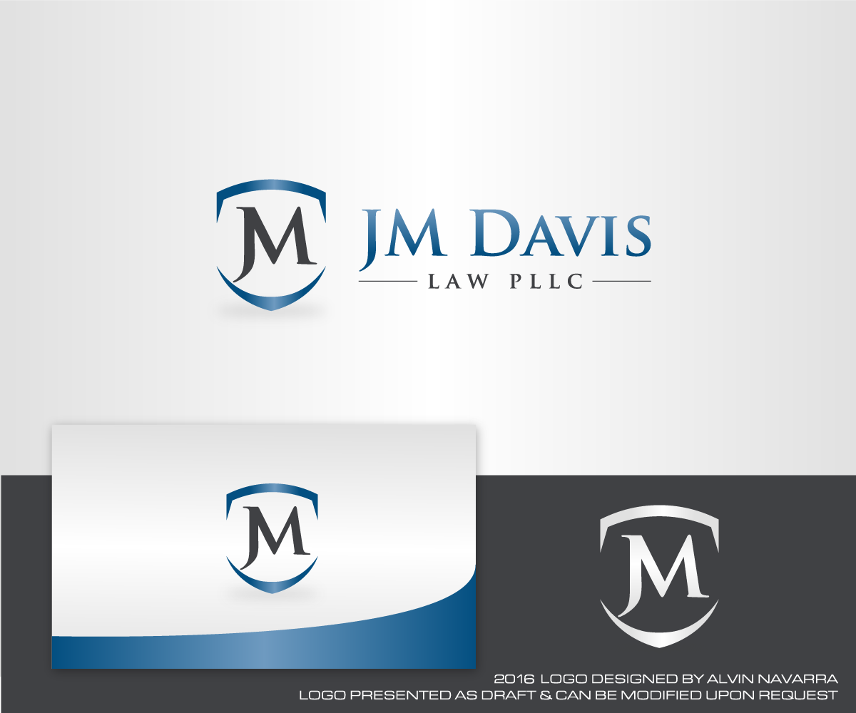 Logo Design by alvinnavarra for JM Davis Law PLLC | Design #9826784