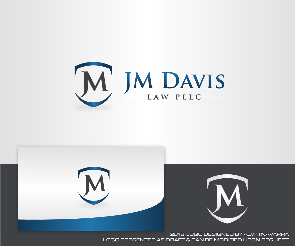 Logo Design by alvinnavarra for JM Davis Law PLLC | Design #9827019