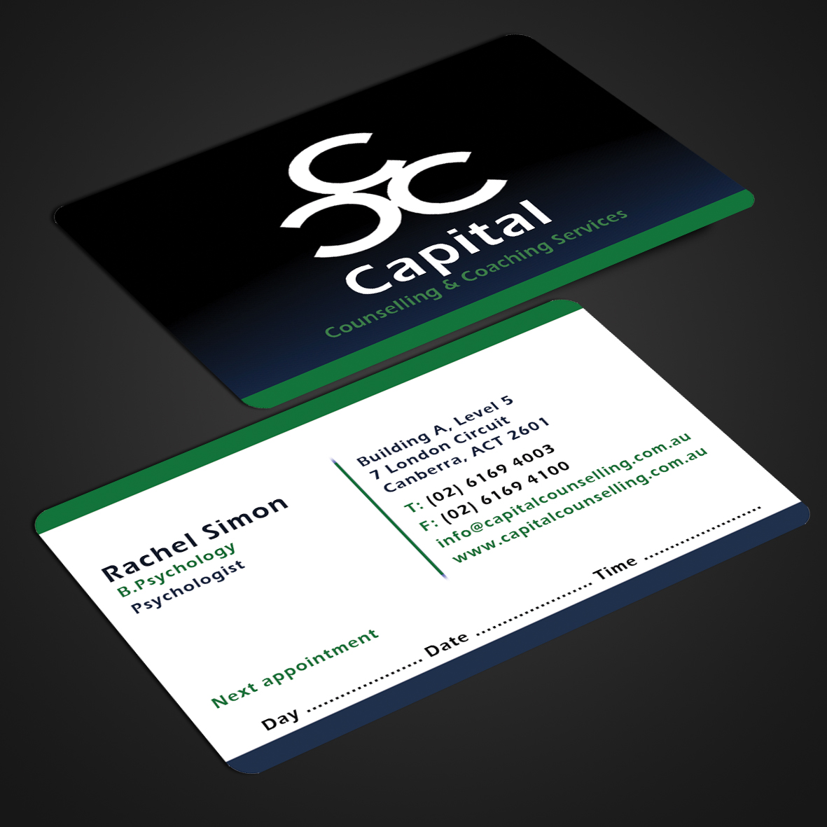 Visitenkarten-Design von Harshan für dieses Projekt | Design #2553483