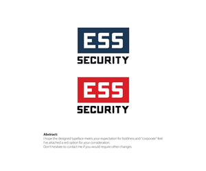 Logo Design by nt for ESS Security | Design: #2122988
