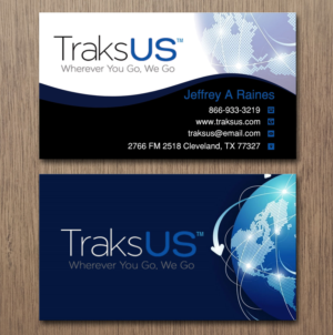 Business Card Design by Pixi Dust for traksus | Design: #9811032