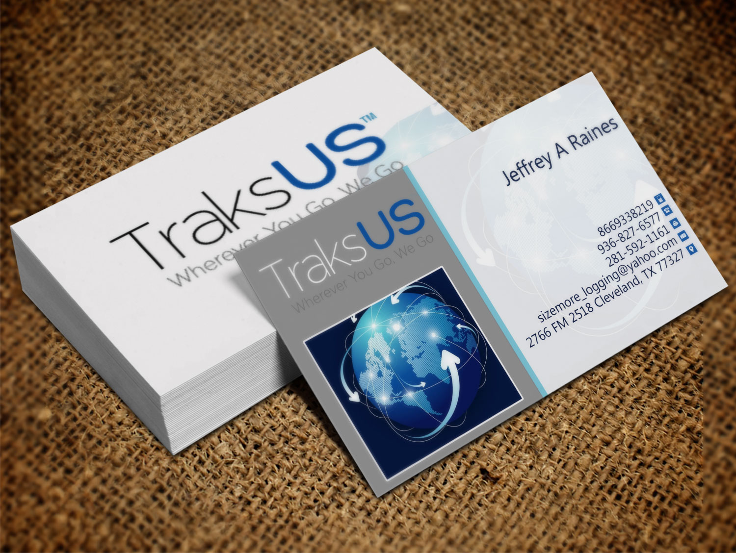 Diseño de Tarjeta de Presentación por Pixi Dust para traksus | Diseño #9811039