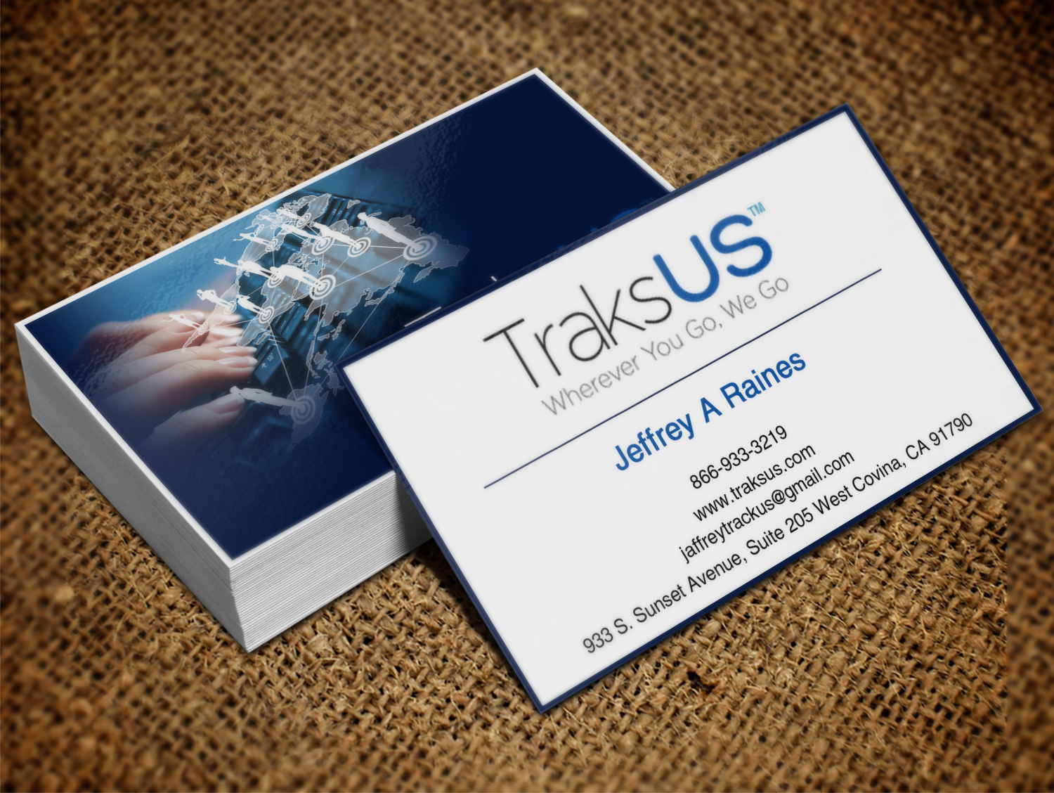 Business Card Design by Lanka Ama for traksus | Design #9810998