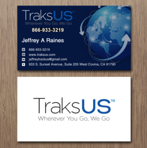 Business Card Design by Lanka Ama for traksus | Design: #9811001