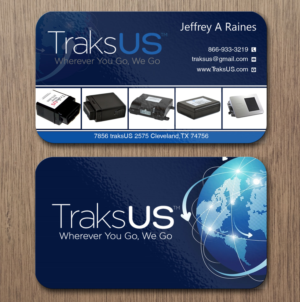 Business Card Design by Lanka Ama for traksus | Design: #9811007