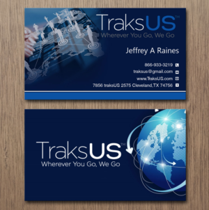 Business Card Design by Lanka Ama for traksus | Design: #9811009