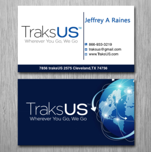 Business Card Design by Lanka Ama for traksus | Design: #9811011