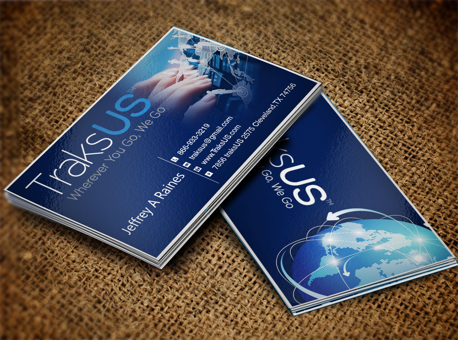 Business Card Design by Lanka Ama for traksus | Design #9811013