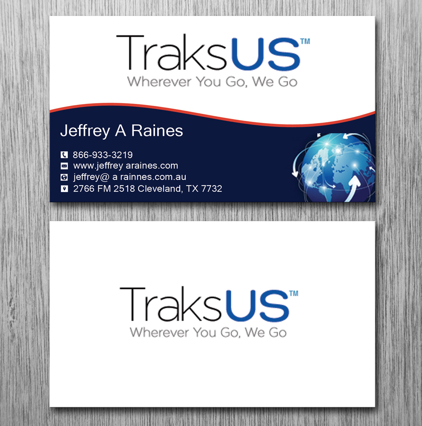 Business Card Design by Lanka Ama for traksus | Design #9811016