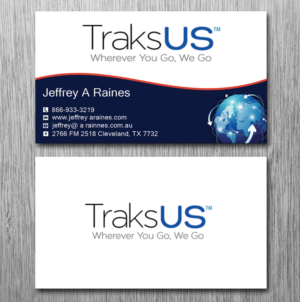 Business Card Design by Lanka Ama for traksus | Design: #9811016