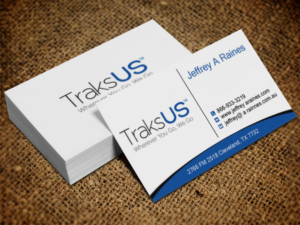Business Card Design by Lanka Ama for traksus | Design: #9811020