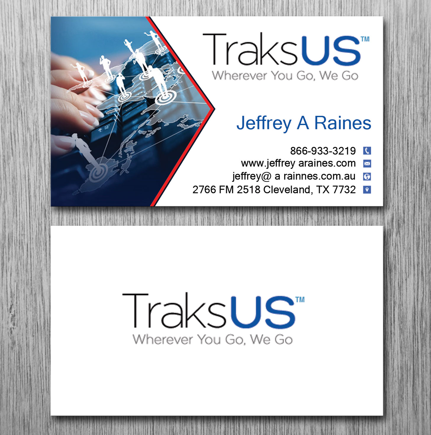 Business Card Design by Lanka Ama for traksus | Design #9811022