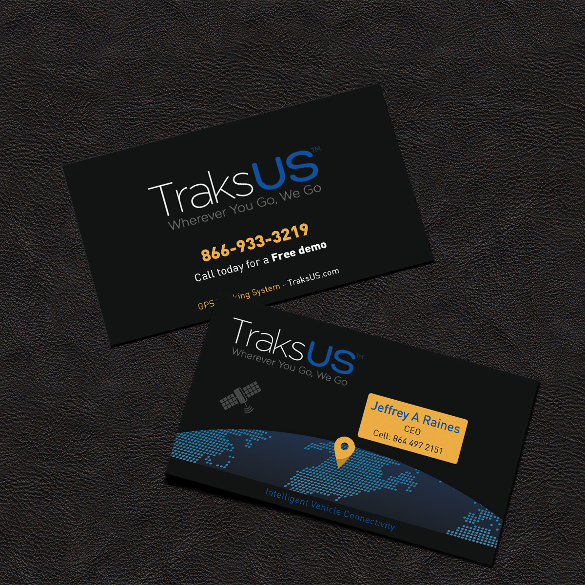 Business Card Design by Grafactory for traksus | Design #11028392