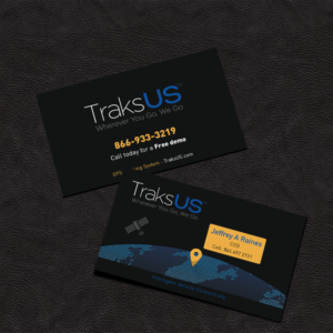 Business Card Design by Grafactory for traksus | Design: #11210207