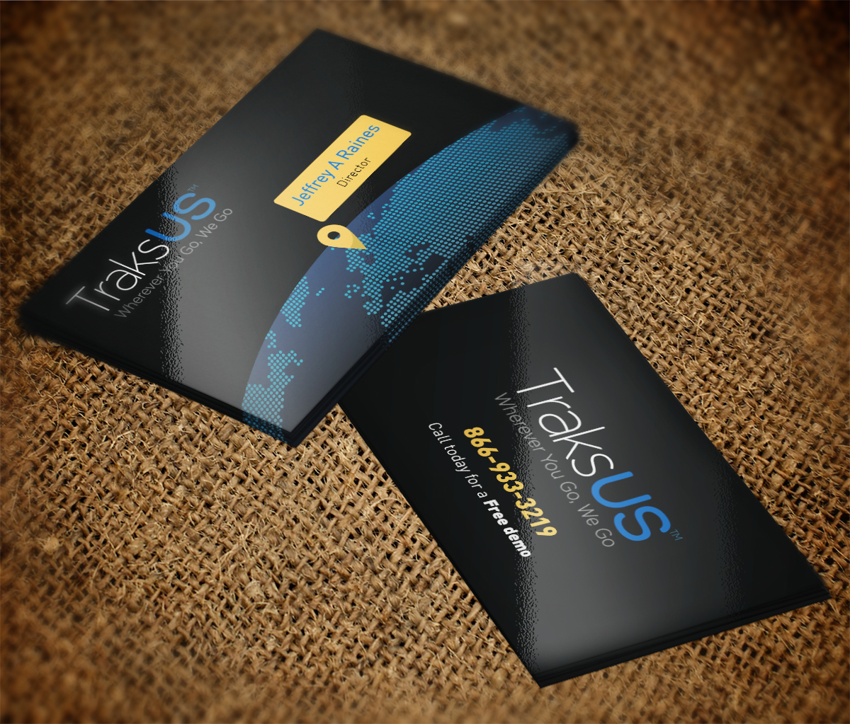 Diseño de Tarjeta de Presentación por Grafactory para traksus | Diseño #9859415