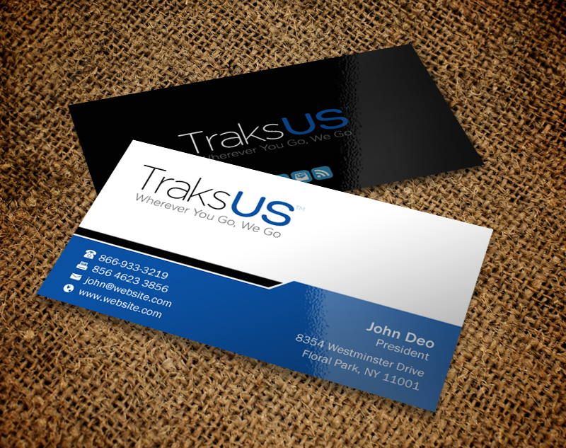 Diseño de Tarjeta de Presentación por Brand aid para traksus | Diseño #9812853