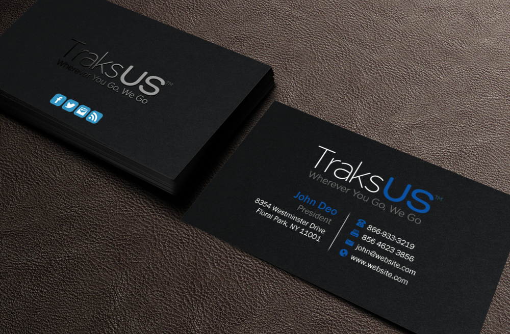 Diseño de Tarjeta de Presentación por Brand aid para traksus | Diseño #9812854