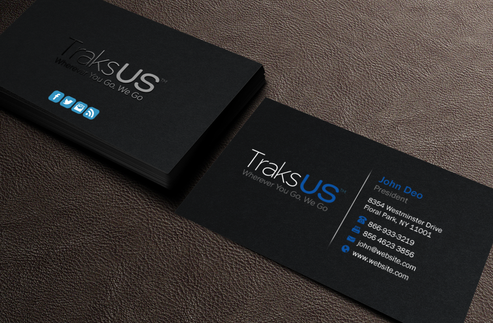 Diseño de Tarjeta de Presentación por Brand aid para traksus | Diseño #9812857