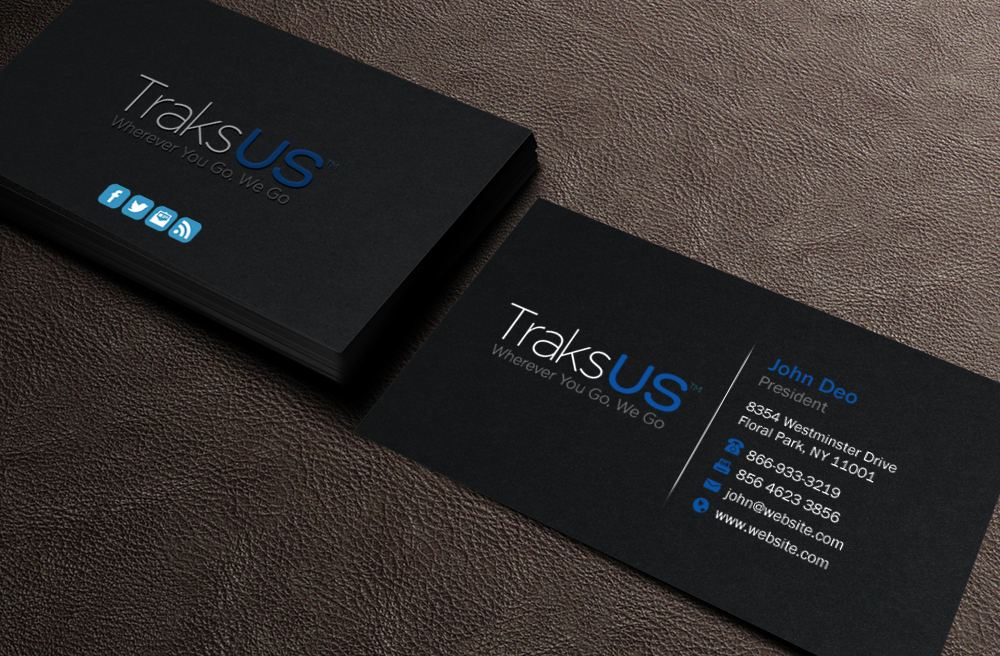 Diseño de Tarjeta de Presentación por Brand aid para traksus | Diseño #9812859