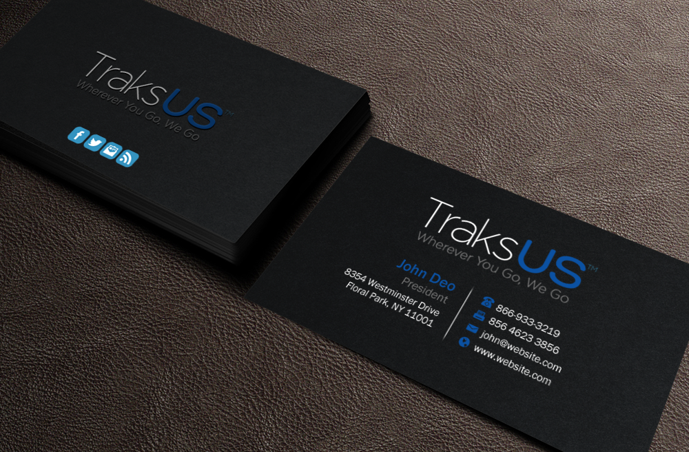 Diseño de Tarjeta de Presentación por Brand aid para traksus | Diseño #9812860