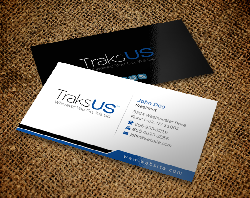 Diseño de Tarjeta de Presentación por Brand aid para traksus | Diseño #9828047