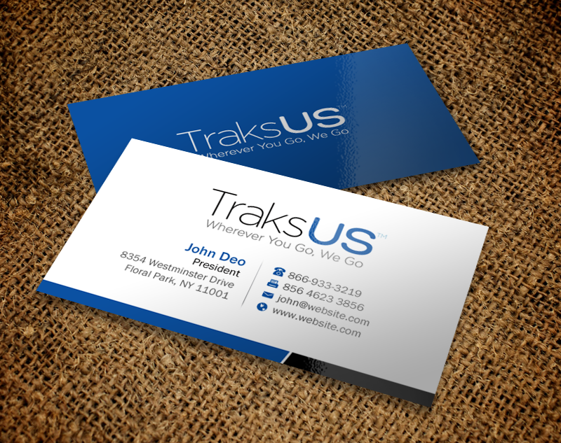 Diseño de Tarjeta de Presentación por Brand aid para traksus | Diseño #9828052