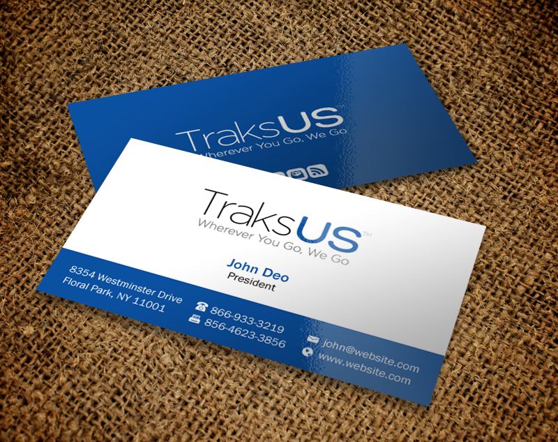 Diseño de Tarjeta de Presentación por Brand aid para traksus | Diseño #9828055