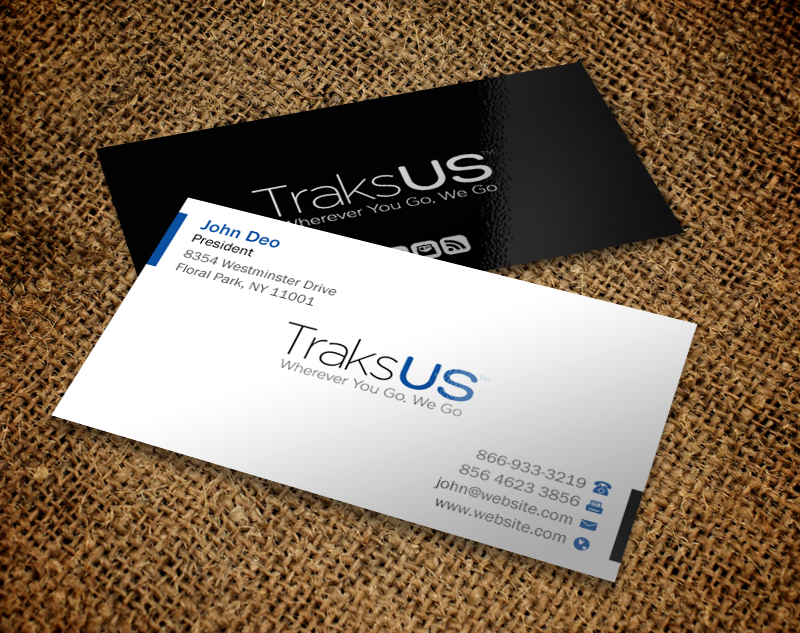 Diseño de Tarjeta de Presentación por Brand aid para traksus | Diseño #9841449