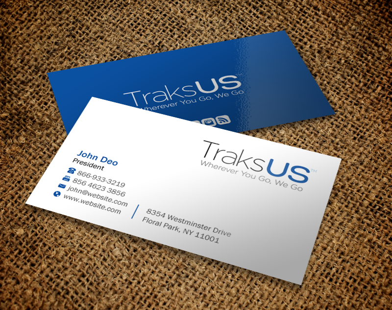 Diseño de Tarjeta de Presentación por Brand aid para traksus | Diseño #9841450