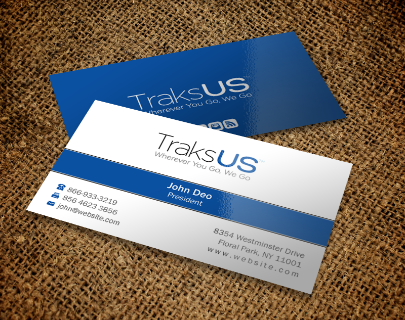 Diseño de Tarjeta de Presentación por Brand aid para traksus | Diseño #9841451