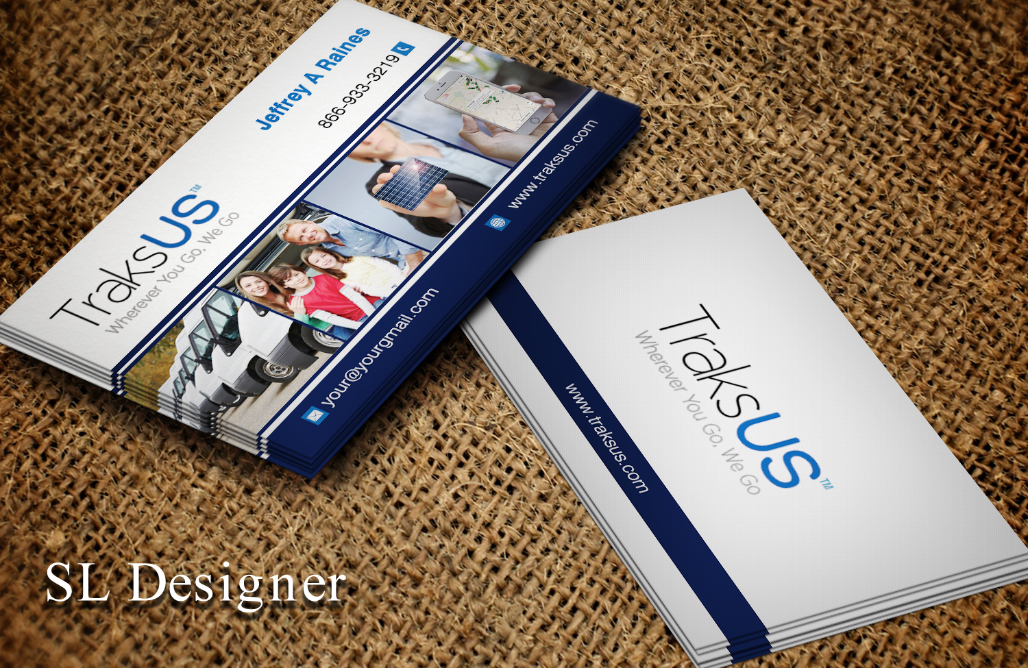 Diseño de Tarjeta de Presentación por SL Designer para traksus | Diseño #9809450