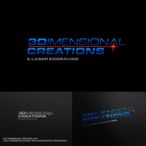 Diseño de Logo por carlomagno para 3 Dimensional Creations | Diseño: #9923762