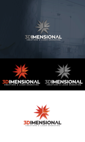 Logo Design by logo_s for 3 Dimensional Creations | Design: #9858516