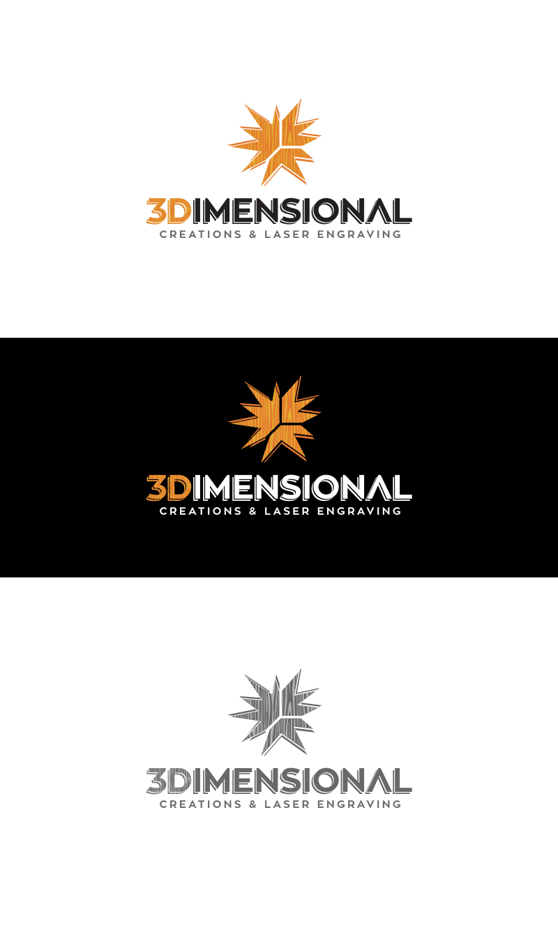 Logo Design by logo_s for 3 Dimensional Creations | Design #9859188