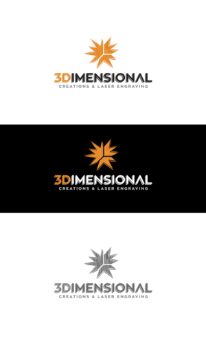 Logo Design by logo_s for 3 Dimensional Creations | Design: #9859188