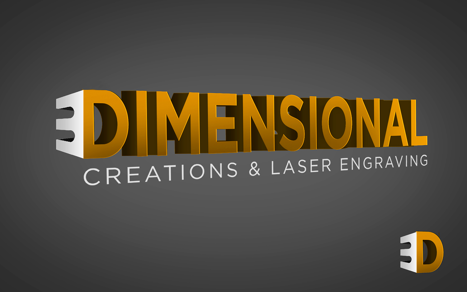 Logo Design by JonnyGeorgeson for 3 Dimensional Creations | Design #9903740