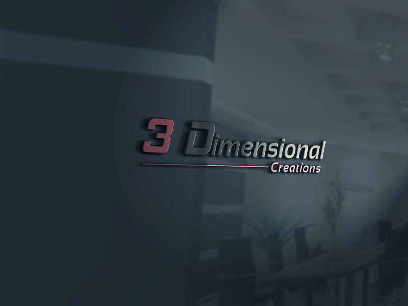 Logo Design by logomaster24 for 3 Dimensional Creations | Design #9818520