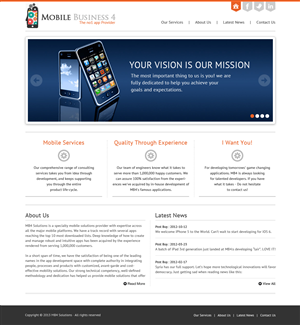 Web Design by Sanjib Ghosh for Usiversity.com | Design: #2136749