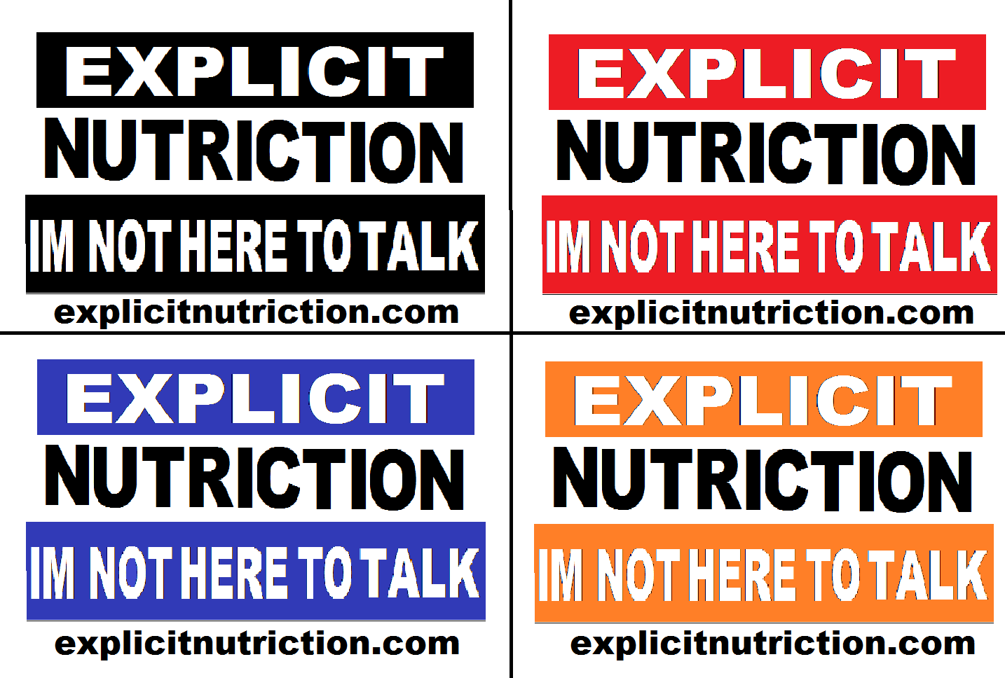 Design de T-shirt par DarkDays pour Explicit Nutrition | Design #2123432