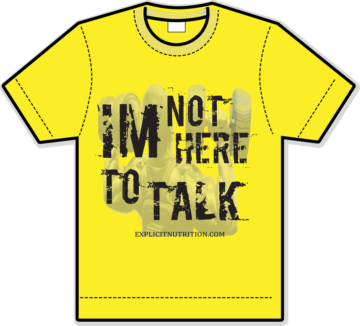 T-Shirt-Design von Dream-Star für Explicit Nutrition | Design #2203704