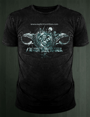 T-shirt Design by Adrian for Explicit Nutrition | Design: #2189089