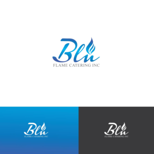 Logo Design by karthika vs for Blu Flame Catering INC | Design: #9840872