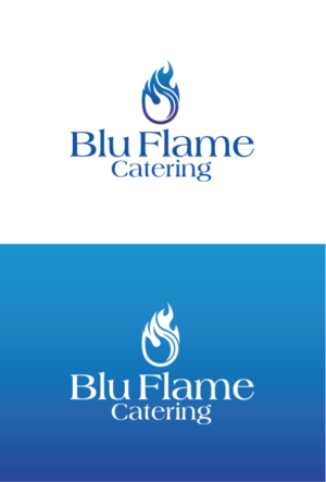 Blu Flame Catering INC | Logo Design by ABG