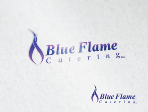 Logo Design by jika for Blu Flame Catering INC | Design #9880028